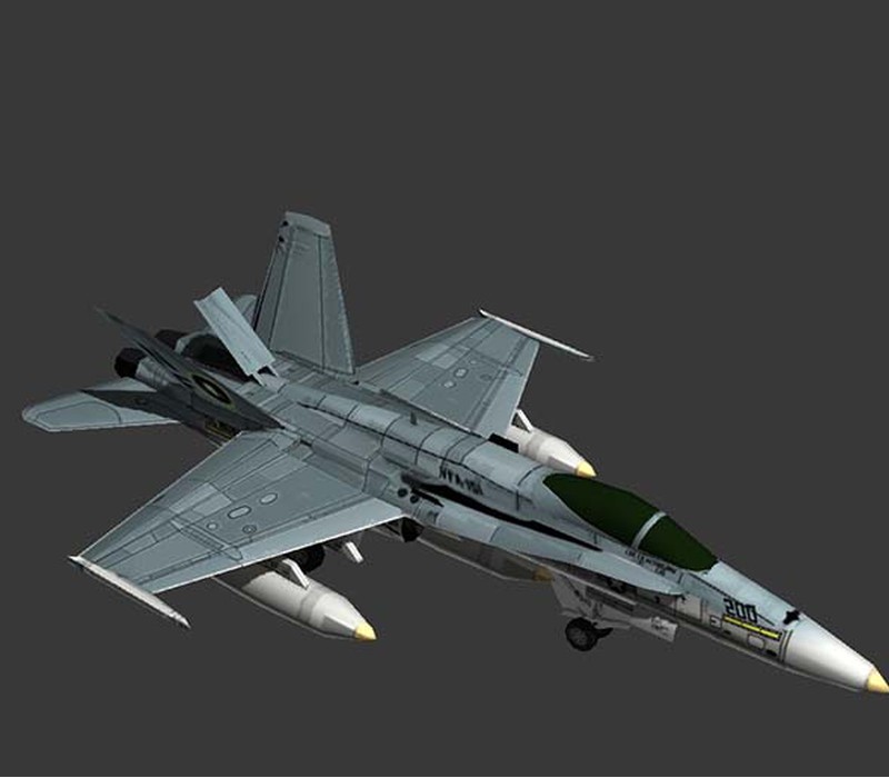 隆安3D f18舰载战斗机 (2)